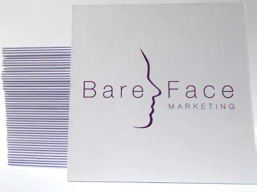 Thick business card printing